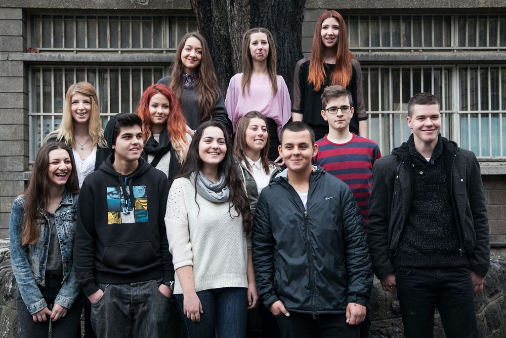Učesnici radionice Dizajn igralište - Design Playground, Tehnička škola DRVO ART