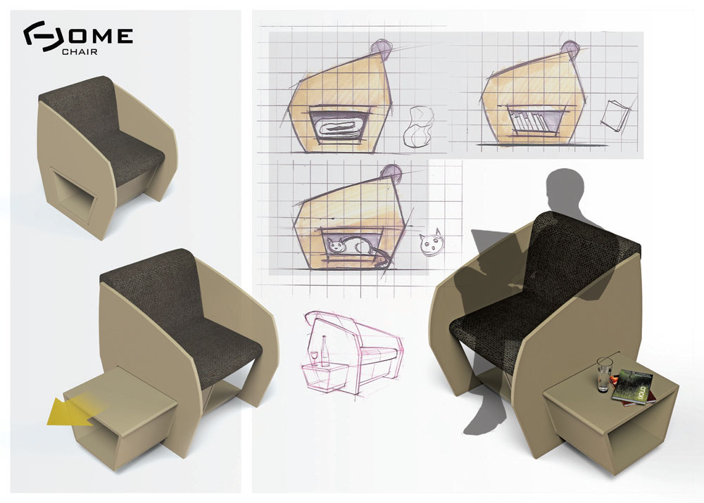 Prototip Home Chair, autor Aleksandar Sović